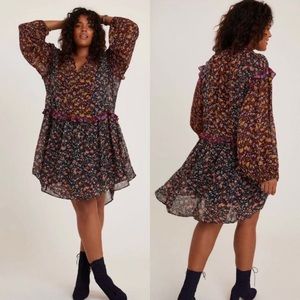 Anthropologie Helene Tunic Dress Size 1X